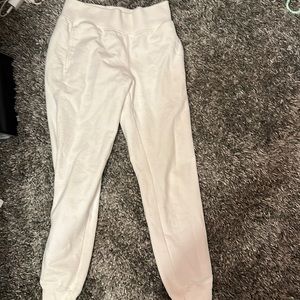 CHAMPION WHITE SWEATPANTS